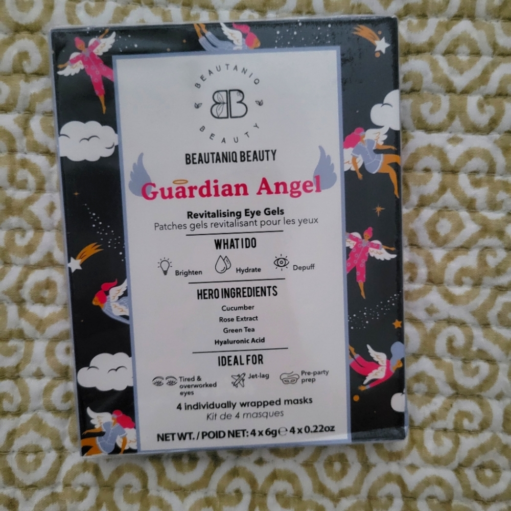 Guardian Angel Revitalizing Eye Gel Patches 4 Individually Wrapped Masks NIB